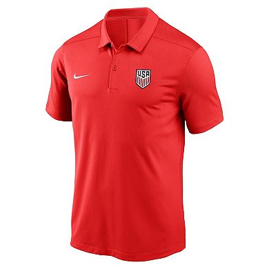 Men's Nike Red USMNT Victory Performance Polo