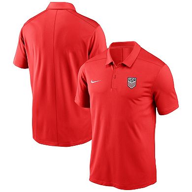 Men's Nike Red USMNT Victory Performance Polo