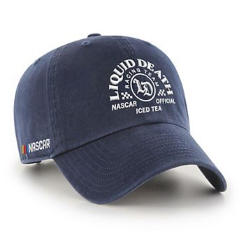 Men's '47 Navy NASCAR Liquid Death Triple Hit Clean Up Adjustable Hat