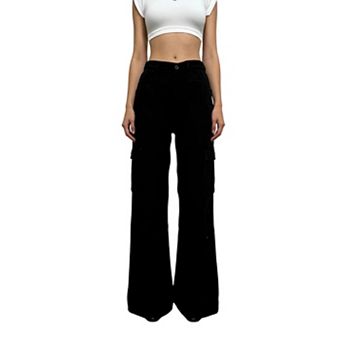 Womens Baggy Wide Leg Jeans Mid Waist Straight Leg Denim Pants Y2K Casual Loose Fit Jeans