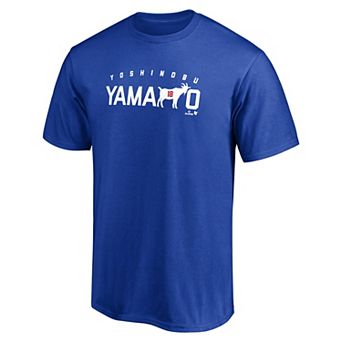 Unisex BreakingT Yoshinobu Yamamoto Royal Los Angeles Dodgers GOAT T-Shirt