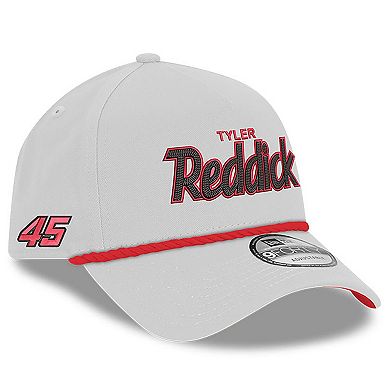 Men's New Era White Tyler Reddick 9FORTY A-Frame Chain Script Adjustable Hat