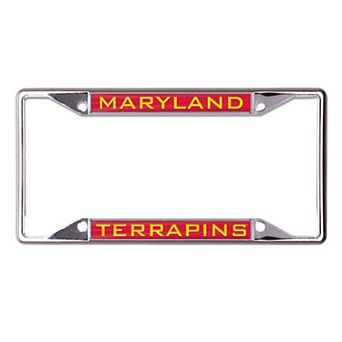 WinCraft Maryland Terrapins Metal License Plate Frame
