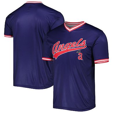 Men's Stitches Navy California Angels Cooperstown Collection Team Jersey
