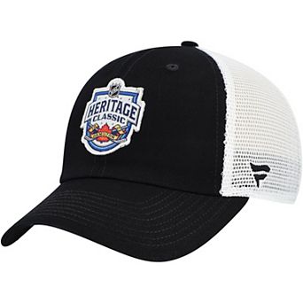 Men's��Fanatics Black/White Heritage Classic Adjustable Trucker Hat