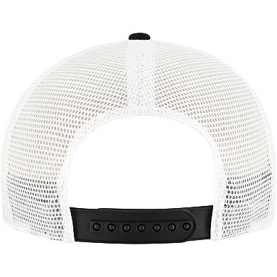 Men's Fanatics Black/White Heritage Classic Adjustable Trucker Hat