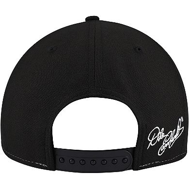 Men's New Era Red Dale Earnhardt The Intimidator 9FORTY Snapback Hat