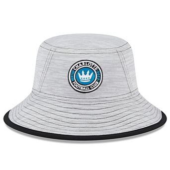 Men's New Era Gray Charlotte FC Game Bucket Hat