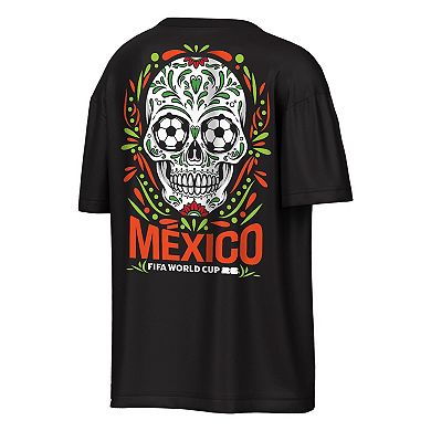 Men's Outerstuff Black FIFA World Cup 2026 Rally Oversized 2-Hit T-Shirt
