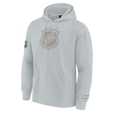 Men's Fanatics Gray NHL Elements Pace Pullover Hoodie