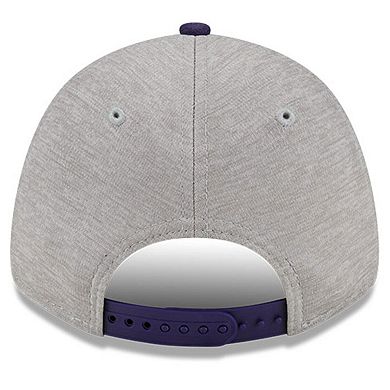 Men's New Era Gray Alex Bowman Name Splash 9FORTY Snapback Adjustable Hat