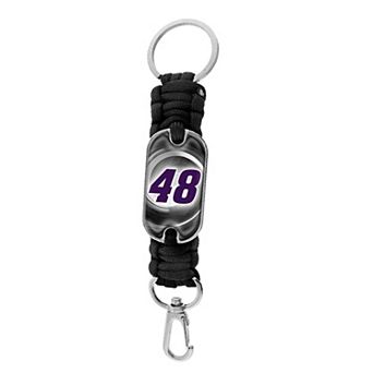 Alex Bowman Colordome Paracord Logo Keychain