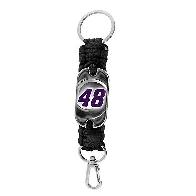 Alex Bowman Colordome Paracord Logo Keychain