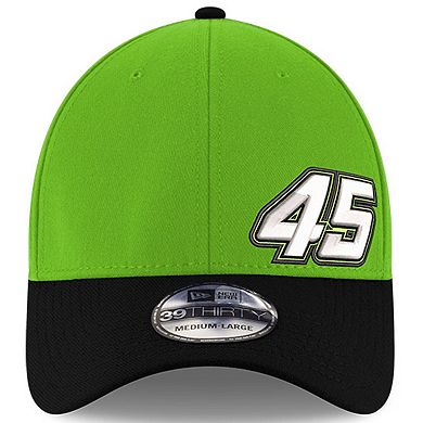 Men's New Era Green Kurt Busch Flawless 39THIRTY Flex Hat