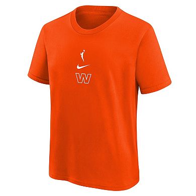 Youth Nike Brilliant Orange WNBA Essential Logo T-Shirt