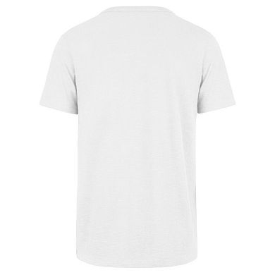 Men's '47 White NASCAR Tri-Check Scrum T-Shirt