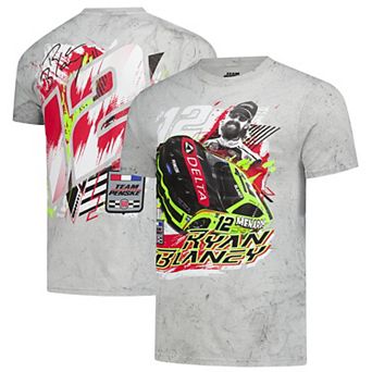 Men's Classic Ink Gray Ryan Blaney Delta Smoke 2-Spot T-Shirt