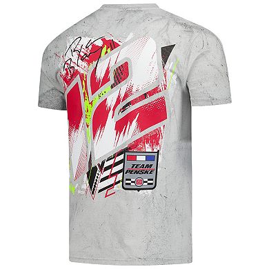 Men's Classic Ink Gray Ryan Blaney Delta Smoke 2-Spot T-Shirt