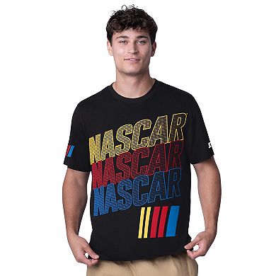 Men's Starter Black NASCAR All Star Extreme T-Shirt