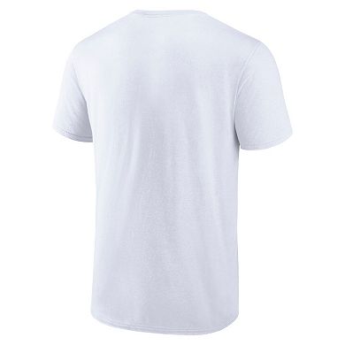Men's Fanatics White 2022 NHL Winter Classic Team Matchup T-Shirt