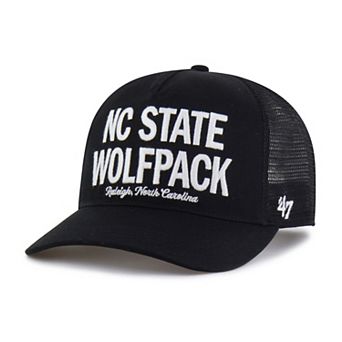Men's '47 Black NC State Wolfpack Contemporary Hitch Trucker Adjustable Hat