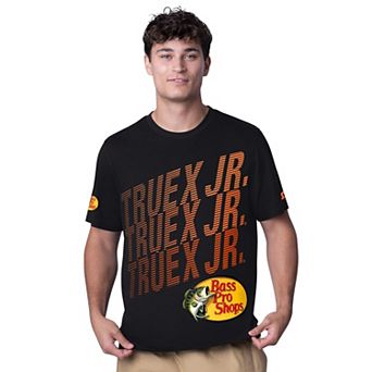 Men's Starter Black Martin Truex Jr Bass Pro Shops  All Star Extreme T-Shirt