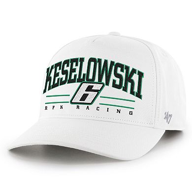 Men's '47 White Brad Keselowski Roscoe Hitch Adjustable Hat