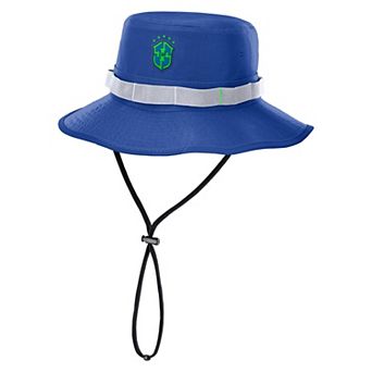 Unisex Nike Royal Brazil National Team Apex Boonie Performance Bucket Hat