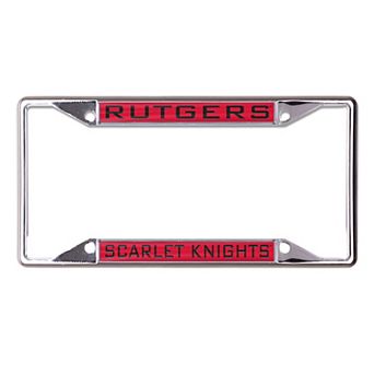 WinCraft Rutgers Scarlet Knights Metal License Plate Frame