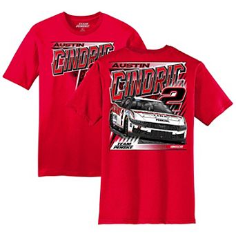 Men's Team Penske Red Austin Cindric Car T-Shirt
