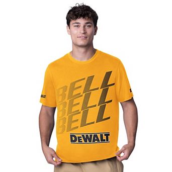 Men's Starter Yellow Christopher Bell DeWalt All Star Extreme T-Shirt