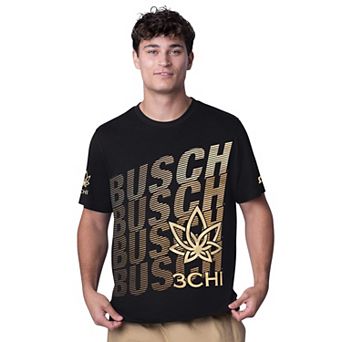 Men's Starter Black Kyle Busch 3CHI All Star Extreme T-Shirt
