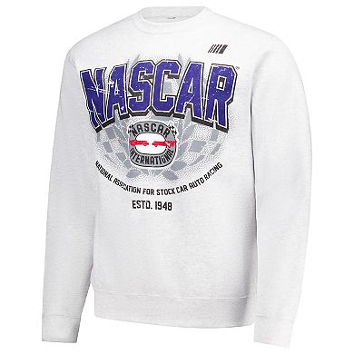 Men's Classic Ink Ash NASCAR Crewneck Sweatshirt