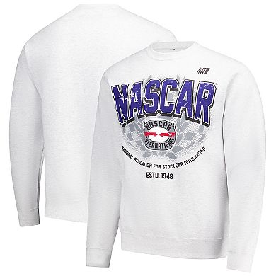 Men's Classic Ink Ash NASCAR Crewneck Sweatshirt