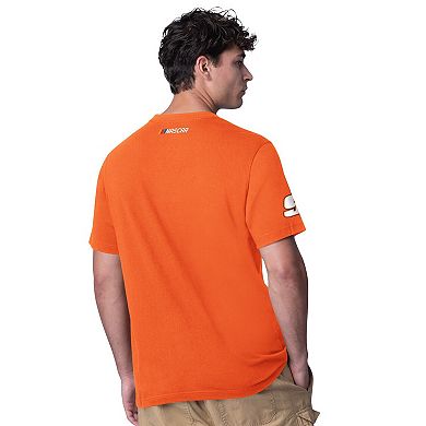 Men's Starter Orange Chase Elliott Hooters All Star Extreme T-Shirt
