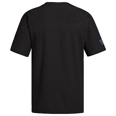 Men's adidas Black Washington Huskies Replica Baseball Jersey