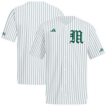 Men's adidas White Miami Hurricanes Home Replica Baseball Jersey