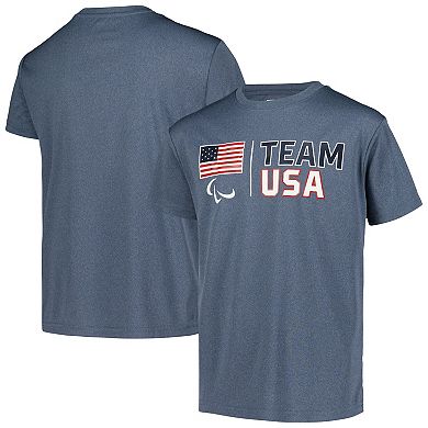 Youth Navy U.S. Paralympics Country Pride T-Shirt
