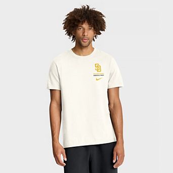 Men's Nike Cream San Diego Padres Primetime 2-Hit T-Shirt