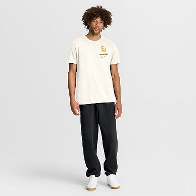 Men's Nike Cream San Diego Padres Primetime 2-Hit T-Shirt
