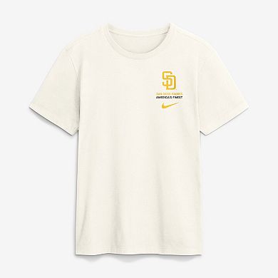Men's Nike Cream San Diego Padres Primetime 2-Hit T-Shirt