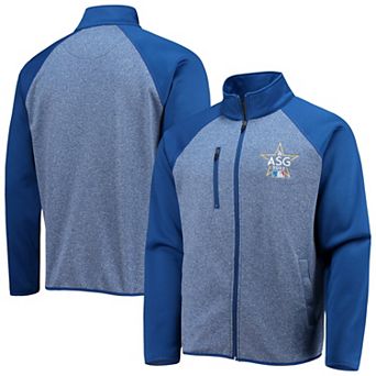Men's G-III Sports by Carl Banks Royal 2022 MLB All-Star Game Runner's Track Raglan Full-Zip Jacket