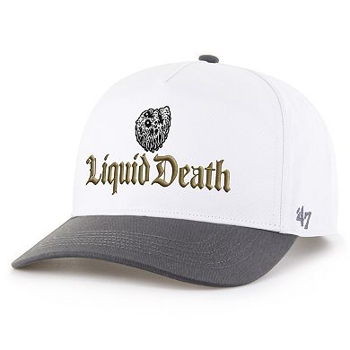 Men's '47 White NASCAR Liquid Death Triple Hit Two-Tone Hitch Adjustable Hat