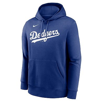 Men's Nike Jackie Robinson Royal Brooklyn Dodgers Player Name & Number Club Pullover Hoodie
