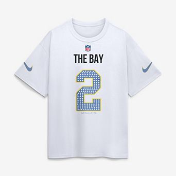 Men's Nike White NFL Creator Flag Game Jersey T-Shirt