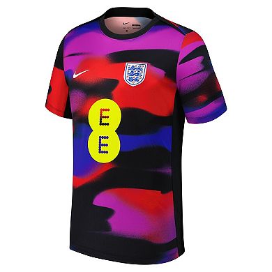 Men's Nike Black England Women's National Team 2025 Academy Pro Pre-Match Performance Top