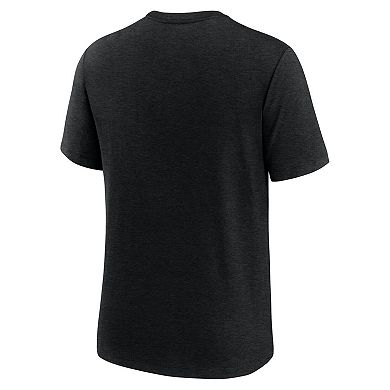 Men's Nike Josh Allen Heather Black Buffalo Bills Player Graphic T-Shirt