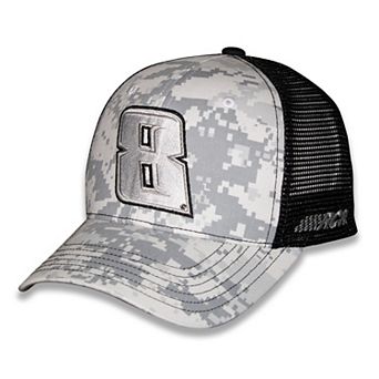 Unisex Checkered Flag Sports Camo Kyle Busch Adjustable Hat