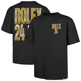 Men's '47 Black Rolex 24 Race Day Backer Foundation T-Shirt