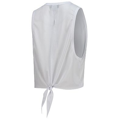 Women's The Wild Collective White Charlotte FC Twist Back Tank Top